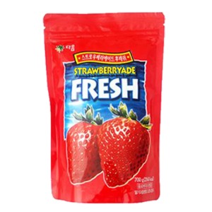 [무료배송]딸기 에이드 음료수 가루 700g X 16봉