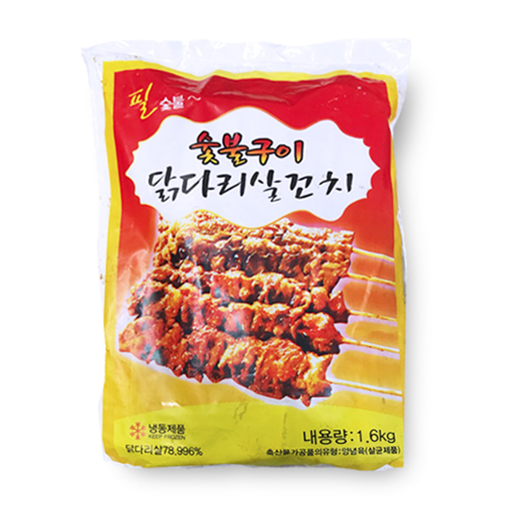 신휘 숯불직화 양념 닭꼬치 1.6kgX8봉 (80gX160개)